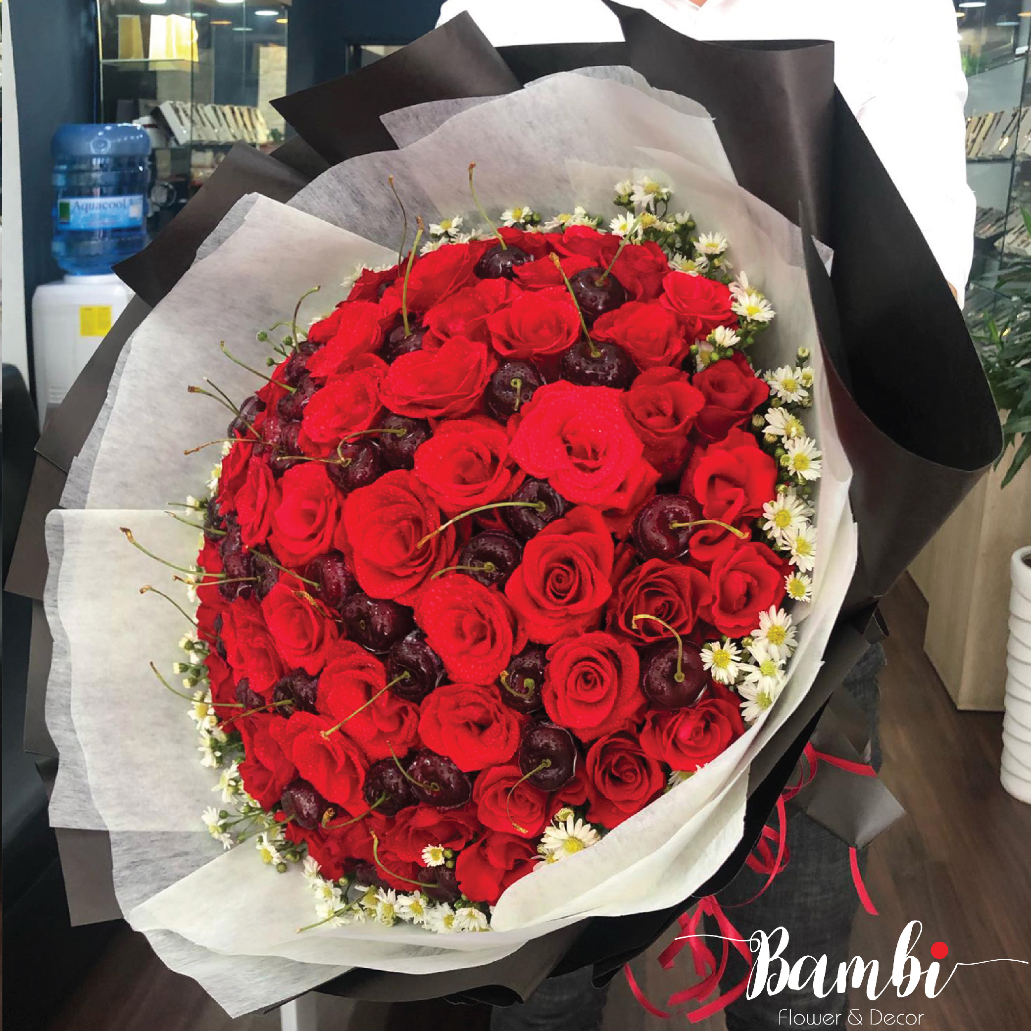 Cherry hồng thạch thảo - sự tinh khôi của nàng 01